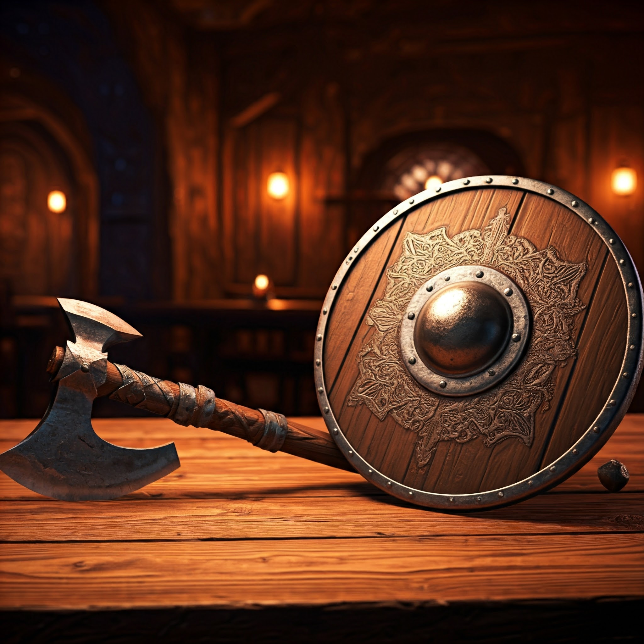 Anão com canecas de chopp